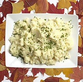 Fluffy mashed potatoes