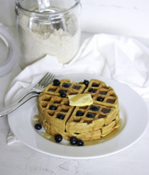 Fluffy pancake and waffle mix