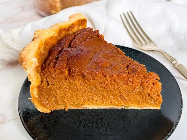 Fluffy pumpkin pie