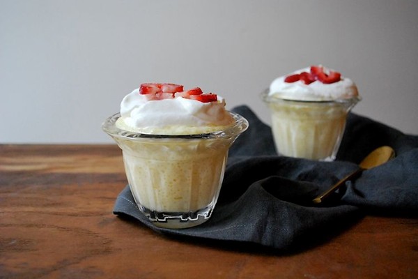 Fluffy tapioca pudding