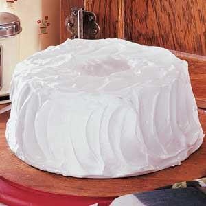 Fluffy white frosting
