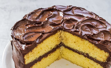 Fluffy yellow layer cake