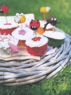 Flying insects [small cakes]