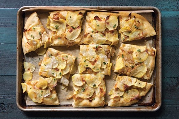 Focaccia with potato