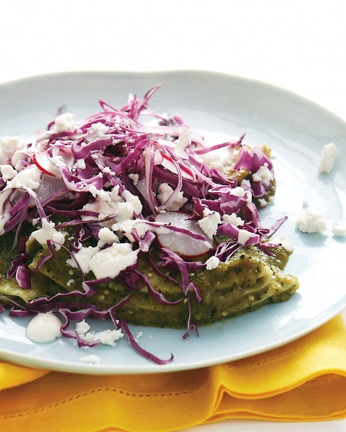 Folded enchiladas