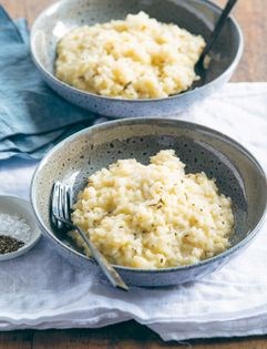 Fontina and rosemary risotto