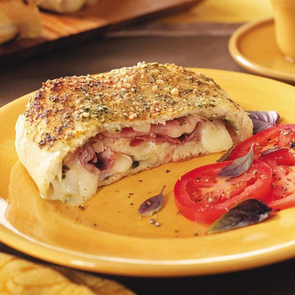 Fontina ham stromboli