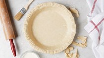 Food-processor pie dough (single crust)