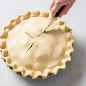 Foolproof all-butter dough for double-crust pie