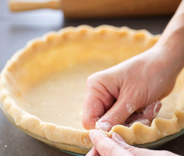 Foolproof single-crust pie dough
