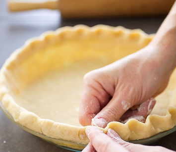 Foolproof single-crust pie dough