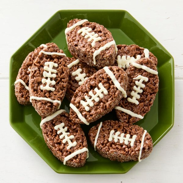 Football cereal treats