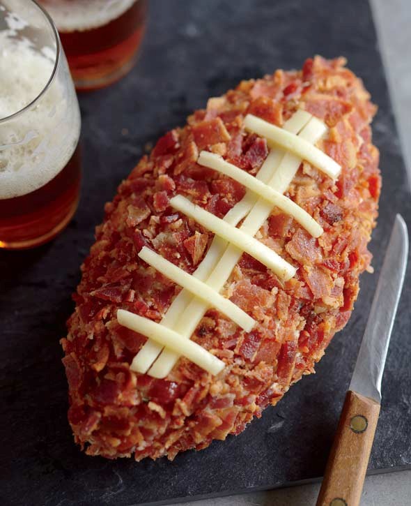 Football cheese ball