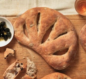 Fougasse aux olives