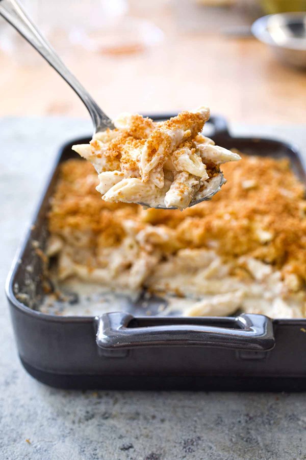 Four cheese macaroni and cheese