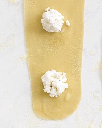 Four-cheese ravioli