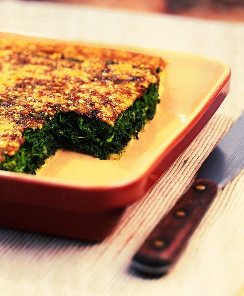Four-greens tart