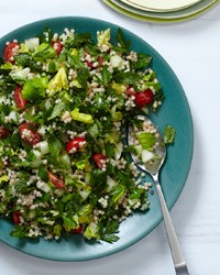 Four-herb tabbouleh