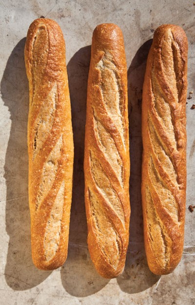 Four-hour baguette