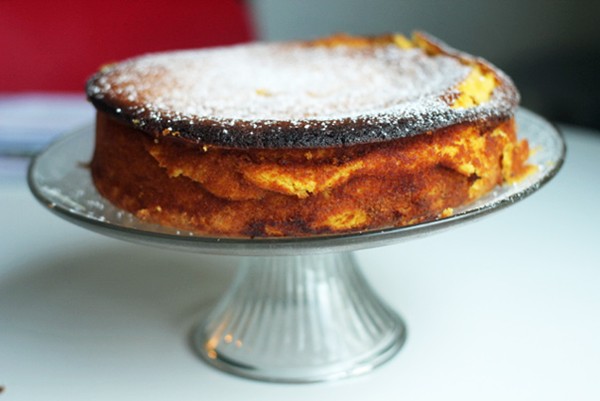 Four orange cake