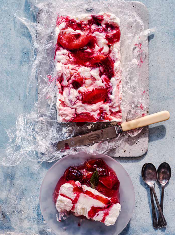 Four seasons frozen labneh yogurt