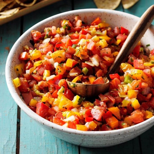 Four-tomato salsa 