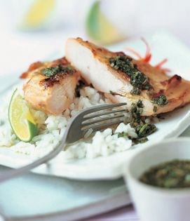 Fragrant grilled chicken