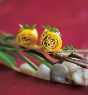 Fragrant khandvi rolls