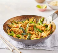 Fragrant lemongrass & coconut chicken stir-fry