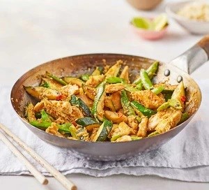 Fragrant lemongrass & coconut chicken stir-fry