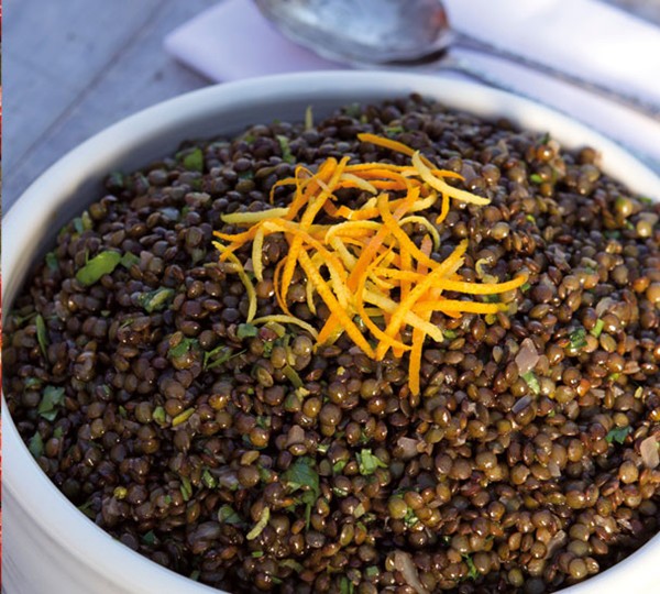 Fragrant lentils