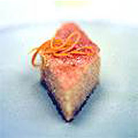 Fragrant orange semolina cake