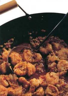 Fragrant prawn curry
