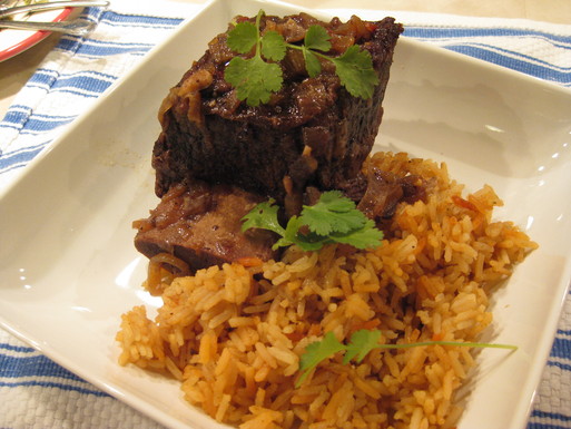 Fragrant ribs and a coke