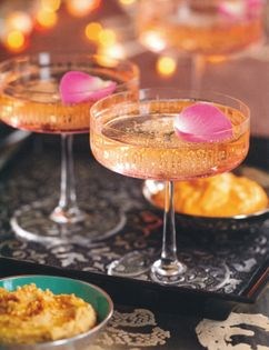Fragrant rose Champagne