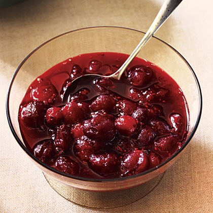 Framboise cranberry sauce