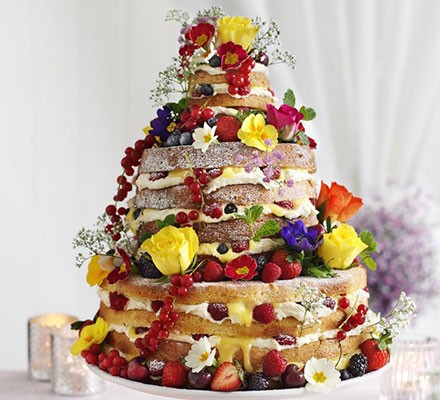 Frances Quinn's summer's day wedding cake
