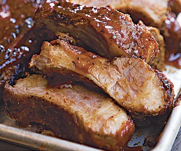 Fred's finest baby back ribs