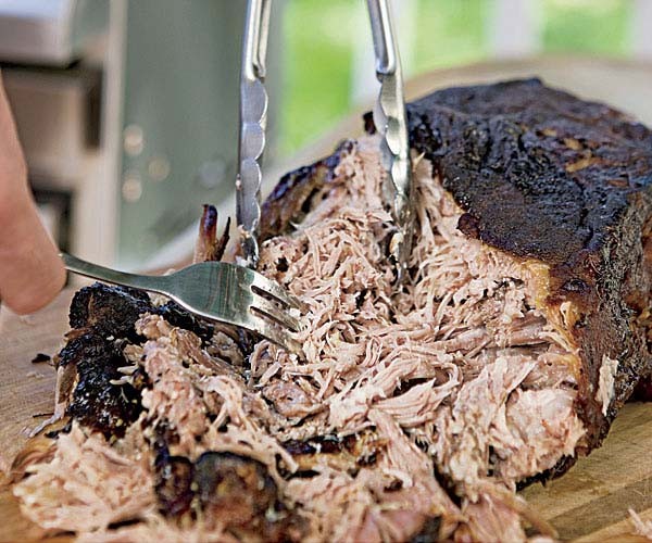 Fred's ultimate smoked pork shoulder