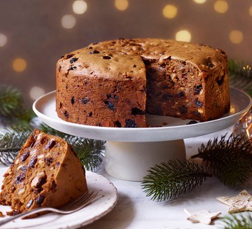 Free-from Christmas cake