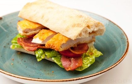 Free-range turkey BLT