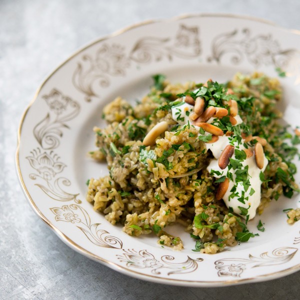 Freekeh pilaf