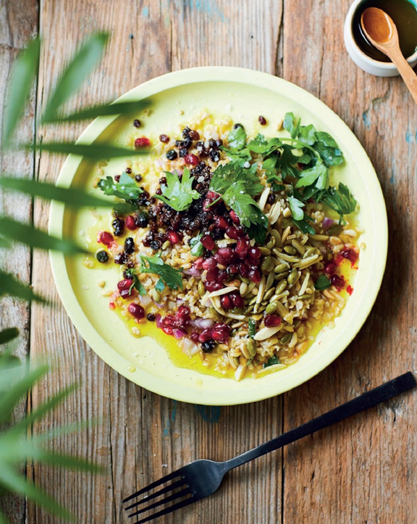 Freeken' good freekeh salad