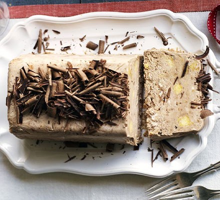 Freeze-ahead chocolate & chestnut parfait