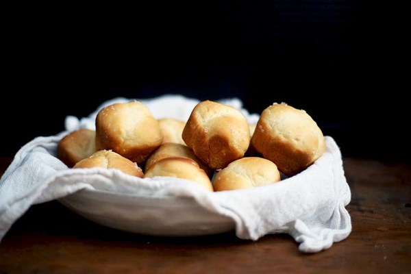 Freeze ahead dinner rolls