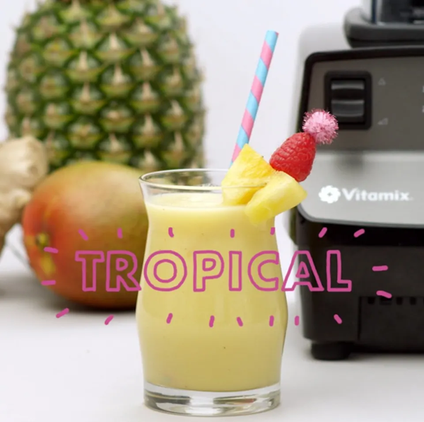 Freeze-ahead tropical smoothie