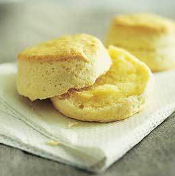 Freezer biscuits with cheddar cheese