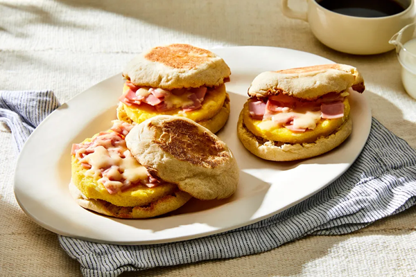 Freezer breakfast sandwiches