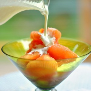 Freezer peaches