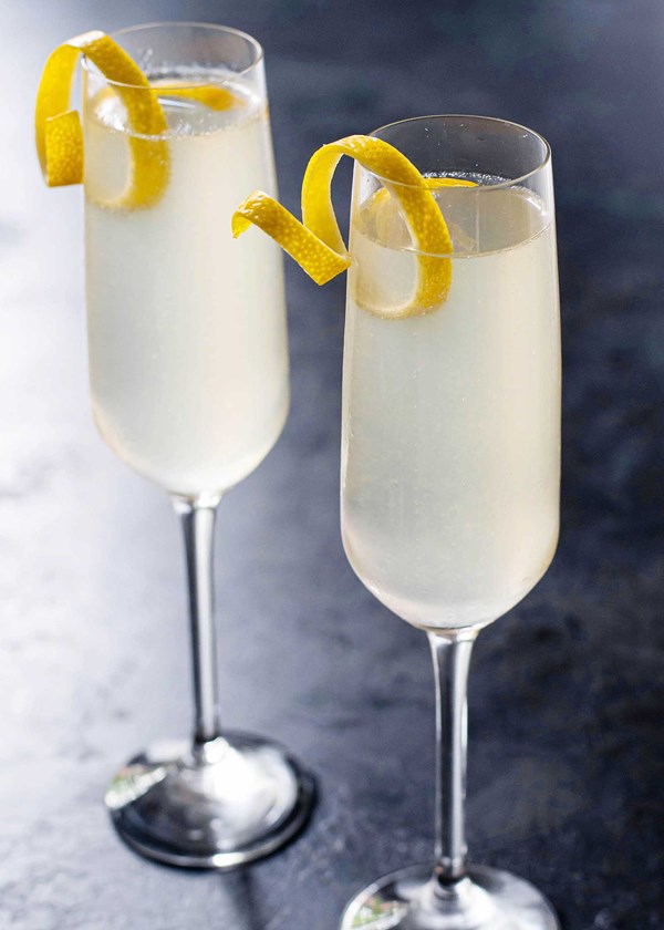 French 75 cocktail 
